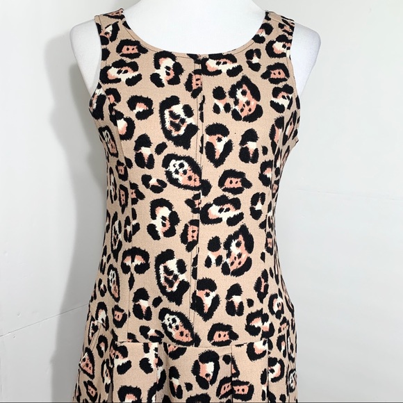 2/$20🌸 In Luv Cheetah Drop Waist Skater Dress - Picture 2 of 8
